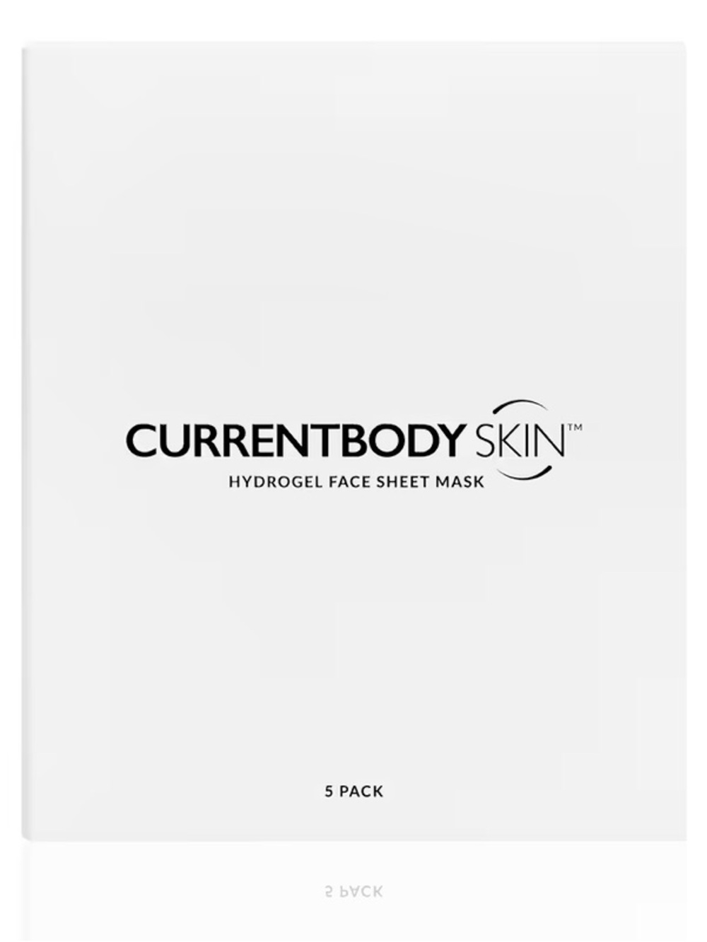 CURRENTBODY SKIN White Hydrogel Face Sheet Mask - 5 Pack